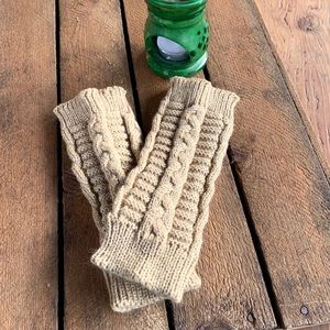 ✨CHUNKY KNIT HAND WARMER FINGERLESS GLOVES✨